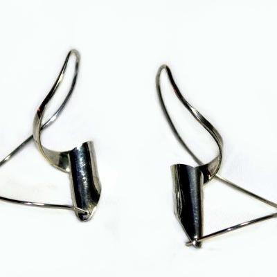 BOUCLES D'OREILLES ARGENT (2)